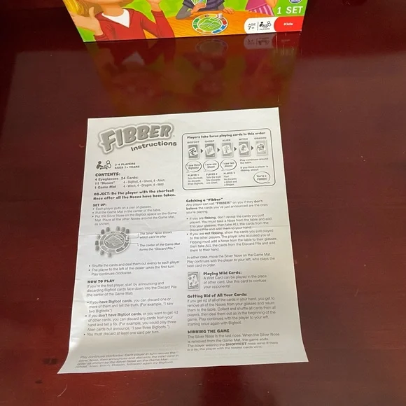 FIBBER Board Game - Picture 3 of 6